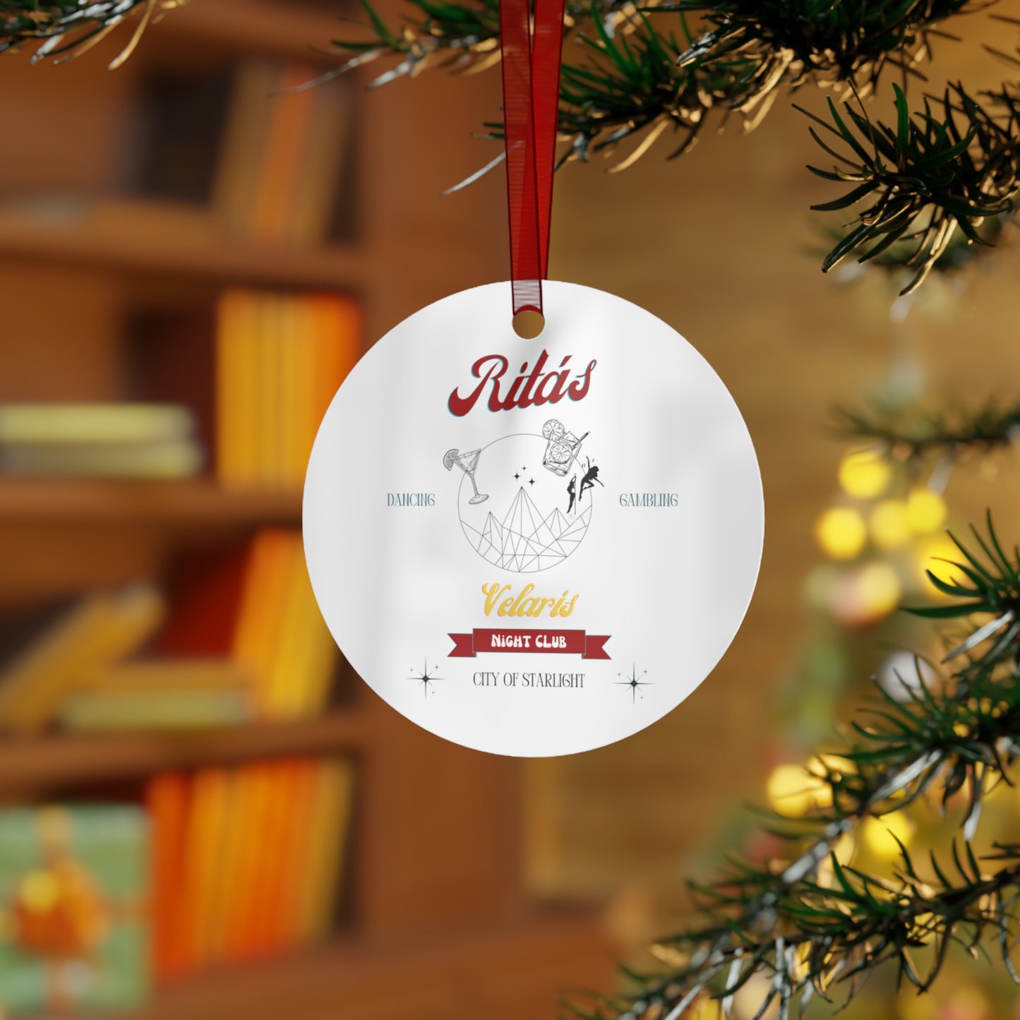 Rita's Ornament | ACOTAR Ornament | Velaris Ornament | Christmas Ornaments