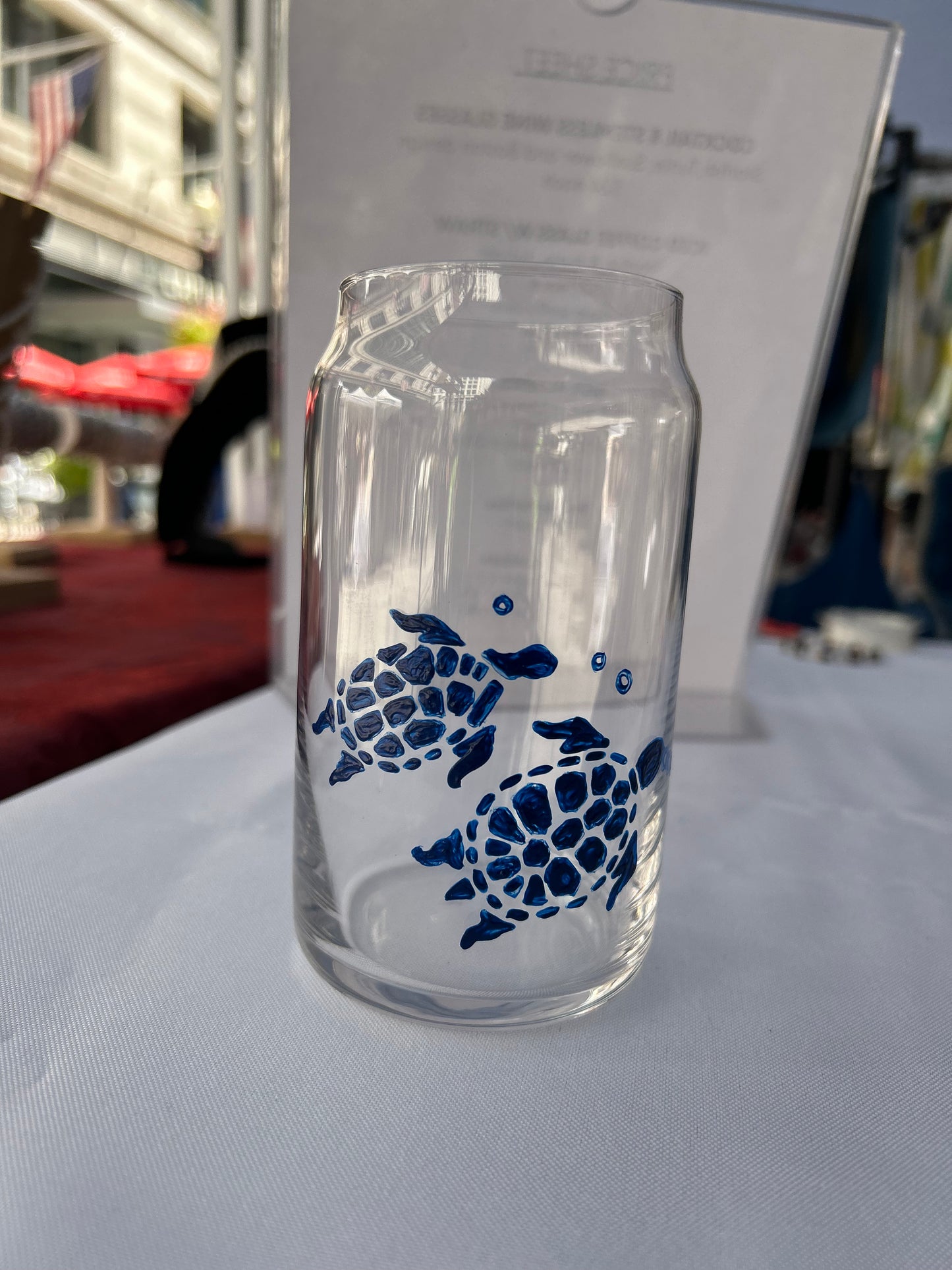 Sea Turtle Beer Glass