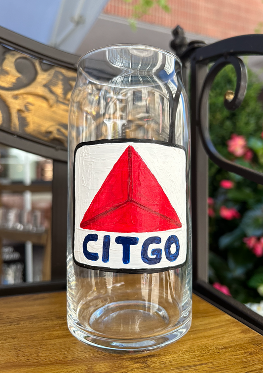 Citgo Sign Beer Glass